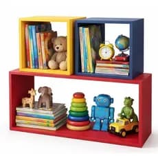 Trio de nicho cores legoo Porta livros Prateleira.