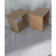 kit  de nicho  crú  100% MDF 15x15x10