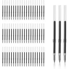 Recargas De Canetas Beadable De Tinta Preta , 50 Peças , Substituíveis , Para De Caneta Esferográfica De Contas De Plást