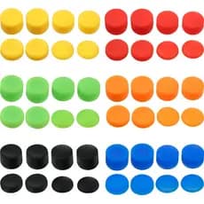 8 Pçs Gamepad Antiderrapante Polegar Vara Apertos Polegares Joystick Tampa Para PS4/PS3/Switch Pro/Xbox one/360/Wii U/PS