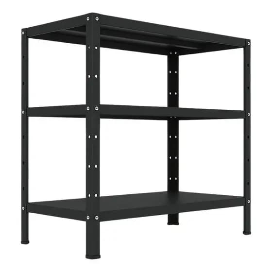 Estante De Aço Armário Multiuso Organizador 60cm 3 Bandejas Resistente - Queima de Estoque