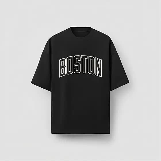 Camiseta Boston Premium 100% algodão Oversized Celtics Streetwear NBA