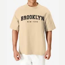 Camiseta Camisa Masculina Lançamento 100% Algodão Brooklyn New York