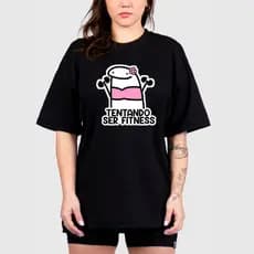 Camiseta Camisa Camisao Feminina Academia Gym Fitness T-shirt Blusão Treino Streetwear