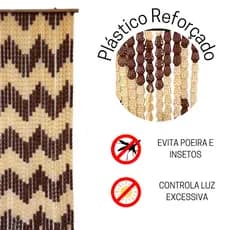Cortina Italiana 2,10x0,82 - melhor qualidade - plastico resistente -