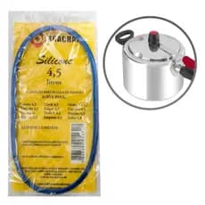 Borracha Vedação para Panela Pressão 4,5L – Silicone Azul Eirilar Clock Panelux