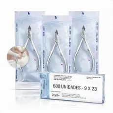 600 Unidades Envelope 9x23cm Autoclave manicure Esterilização Auto Selante Papel Grau Cirúrgico