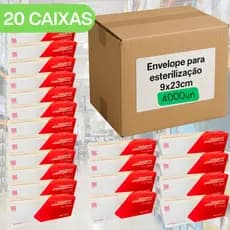 Envelope esterilização autoclave 9x23cm c/4000 un autosselante manicure alicate cutícula kit ATACADO