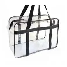 Bolsa Malote Cristal /PRETO ,G020