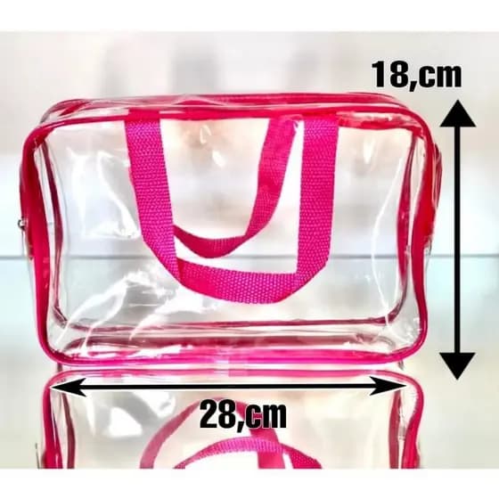 Bolsas Malote cristal transparente 33×25 ROSA PINK