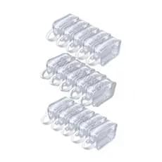 Kit Nécessaires 15 Unidades 20x15x8 Transparente cristal Pequena