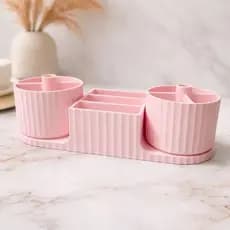 Organizador giratório - organizador de maquiagem - organizador para banheiro - 3D