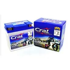 Bateria Moto 5 ou 6 Amperes Titan fan 125 150 160 Xre300 Fan150 Biz125 Pop cral