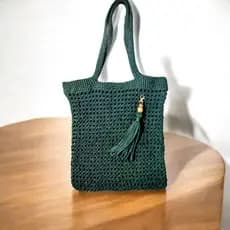 Ecobag Redinha / Bolsa de Crochê / Bolsa de Praia