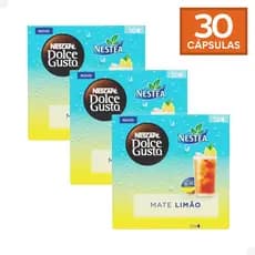 Combo 30 Cápsulas Nescafé Dolce Gusto Mate Limão