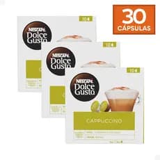 Combo 30 Cápsulas Nescafé Dolce Gusto Cappuccino