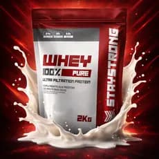 Whey 100% Pure Stay Strong Concentrado Refil 2kg