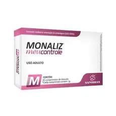Monaliz Meu Controle Suplemento Alimentar Eficaz Original