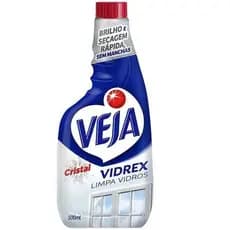 Limpa Vidros Veja Vidrex Cristal Refil 500ml