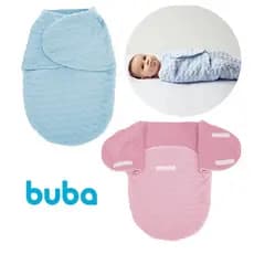 Saco De Dormir Bebê Super Soft Buba Enxoval Cueiro Cobertor