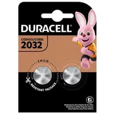 Cartela 2 Pilha Bateria Duracell CR2032 Lithium Moeda