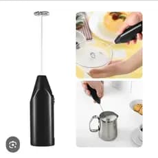 Kit com 2 Mixer Elétrico Portátil Espuma Cremosa em Segundos