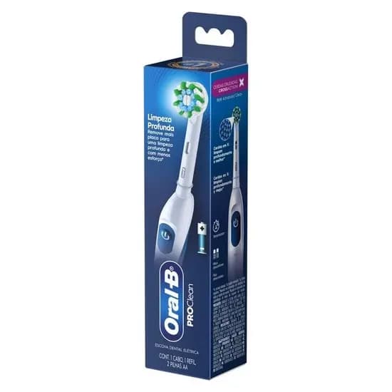 ESCOVA DENTAL ELETRICA PRO CLEAN ORIGINAL ORAL B