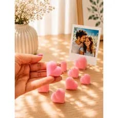 Coração Suporte Foto Polaroid Lembrancinha Decoração Casamento Festa Infantil e 15 anos