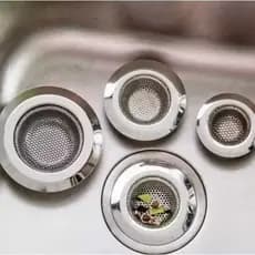 Ralo Coletor Inox para Pia Evita Entupimentos e Mau Cheiro
