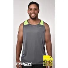 Regata Camiseta Dry Fit Masculina Academia Corrida 100% Poliester