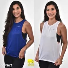 Kit 2 Regata camiseta Feminina Dry Fit Academia Corrida Fitness