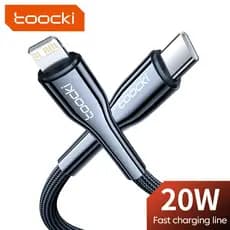 Cabo USB C cabo para iPhone para MacBook, iPad Pro, tipo C para cabo de fio relâmpago, iPhone 14, 13, 12 Pro Max, 20W