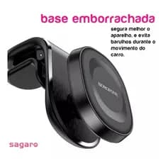 Suporte Magnético Para Celular Automotivo Premium