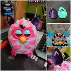 Modelos de Orelha Furby em Impressão 3D - Furby Boom Cor a sua Escolha Reposição da Original