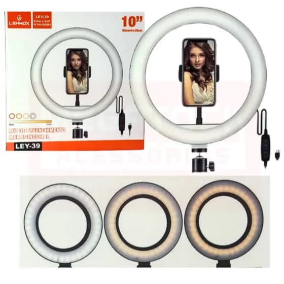 Ring Light Lehmox - Vários Tamanhos