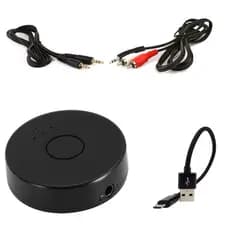 Transmissor Bluetooth 5.0 Audio P2 Conecta até 2 Fones de Ouvido ou Caixa De Som