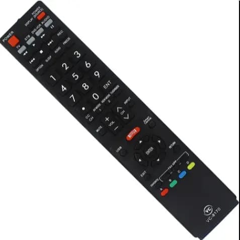 Controle  Para Tv Led Lcd Sharp/ Toshiba Lc60le650u Lc60le750u Vc-8170