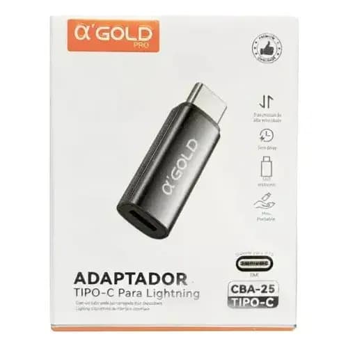 Cabo A'gold Cba-25 Lightning Para Tipo-c Transferência