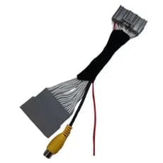 [ETE] Cabo Adaptador De 32 Pinos Para Honda Civic 2011 ~ 2016 Câmera De Visão Traseira Entrada De Vídeo Do Carro
