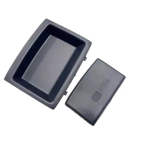 Bandeja De Armazenamento Do Painel Caixa Interior Superior Para VW Polo 2002 2009 Preto ABS Parte