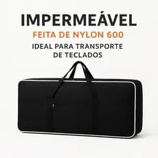 Capa  Teclado 5/8 Luxo Impermeavel mega resistente
