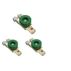 Kit 3 Corta Corrente Terminal Conector Bateria Chave Geral Carro