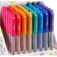 Caneta Gel Glitter BRW un.