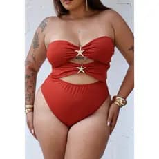 Body Maio Plus size moda praia moda verão tendência moda balada
