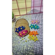 Hair clip flor. Presilha flor. Acessório de cabelo flor. Grampo de cabelo infantil.