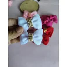 Kit laços infantil menina com 4 unidades na Xuxinha ou bico de pato. Rabicó infantil menina kit.