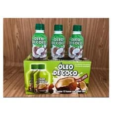 Kit 06 Unidades Óleo De Coco 100% Natural 200 Ml
