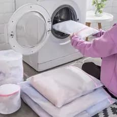 Sacos de Lavagem para Roupas Íntimas e Delicadas Bolsa Protetora com Zíper