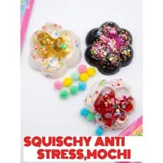 Taba Squischy Patinha Taba Squishy Brinquedo Anti Estressante Relaxante Pinchy Family Com Perolas Bom Para Autista,Tdha,