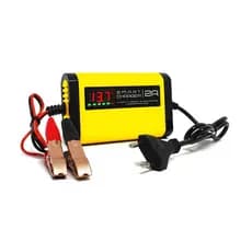 Carregador Bateria Bivolt Carro Moto Veicular Totalmente Automático